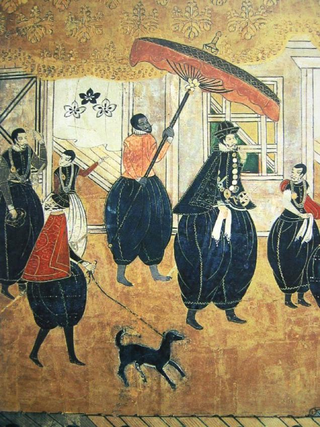 Illustration for article titled Is This The Oldest Image of a White Dude in Japan?